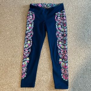 Navy Lilly Pulitzer luxletic leggings
